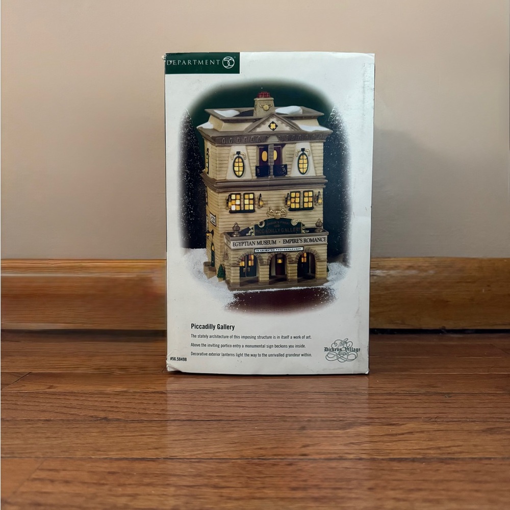 Department 56 Egyptian Museum Holiday Decor